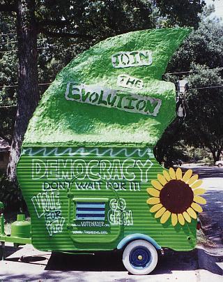Green Mobile  Trailer