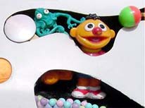 Holey Mercatoyd Ernie toy